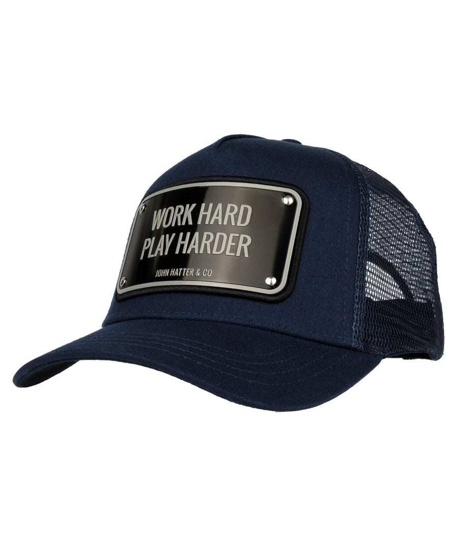 JOHN HATTER & CO  Work Hard Play Harder Cap 1-1061-U00