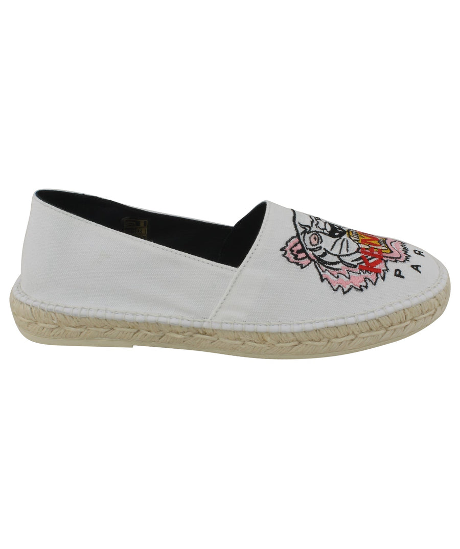 KENZO  Slit Tiger Canvas Espadrilles M615