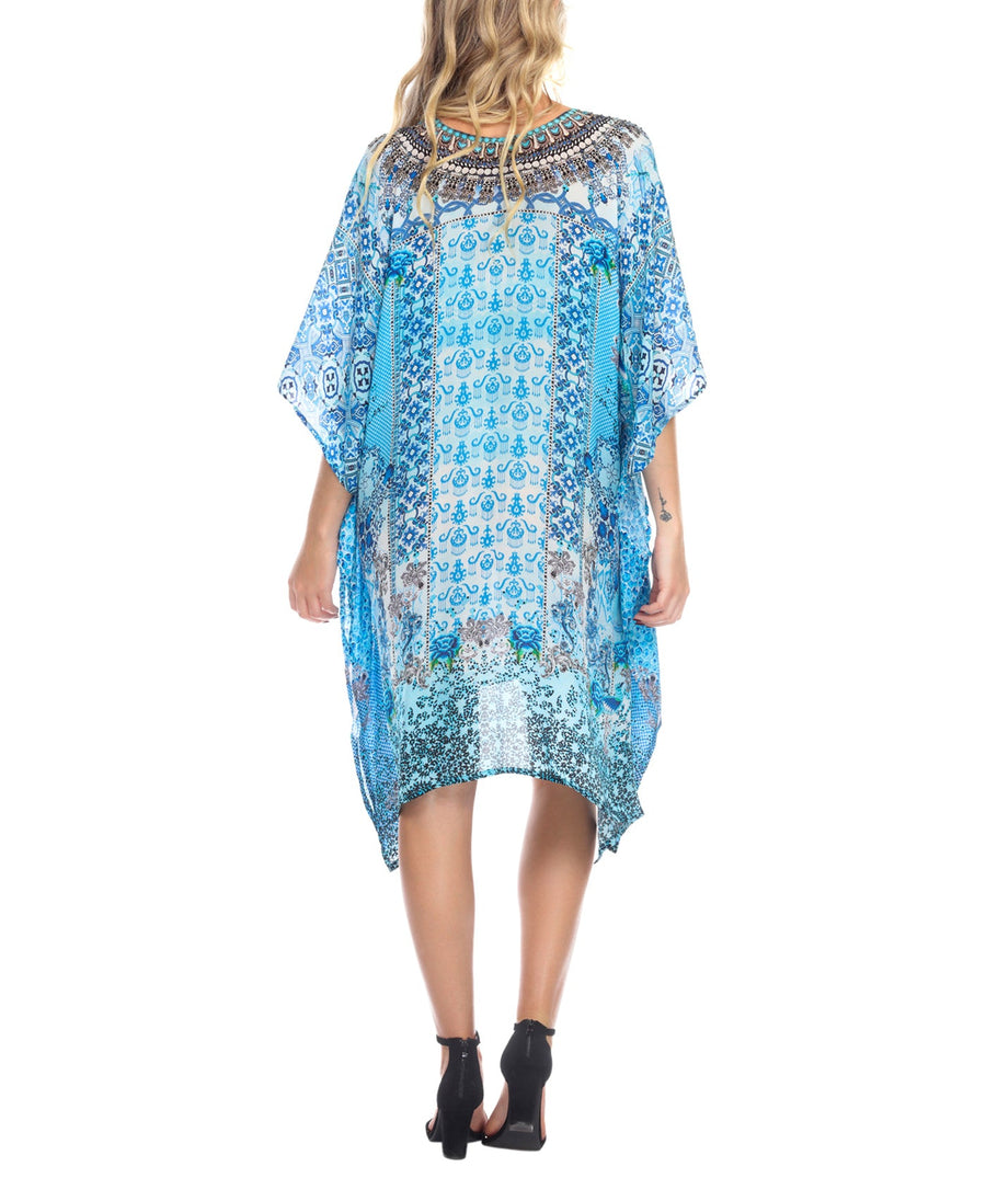 LA MODA  Beach Bliss Short Kaftan 22004 RK