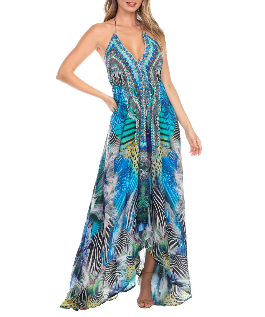 LA MODA  Pretty Wild Maxi Dress 22010 MXD