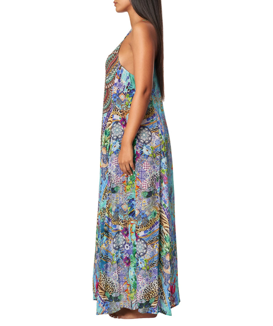 LA MODA  Poppy Garden Racerback Maxi Dress 23002 TB