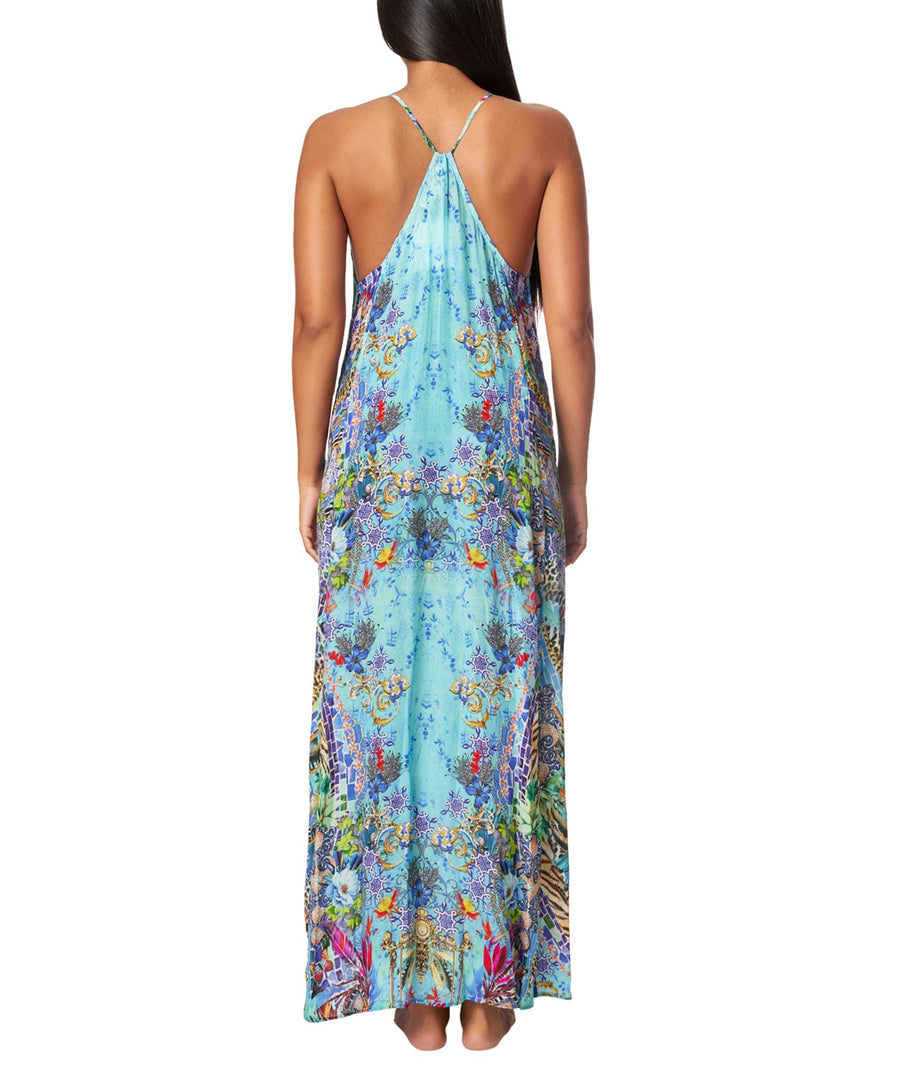LA MODA  Poppy Garden Racerback Maxi Dress 23002 TB