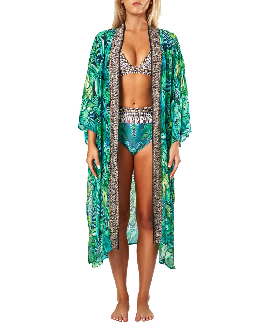 LA MODA  Wild Country Kimono Cover Up 23014 LC