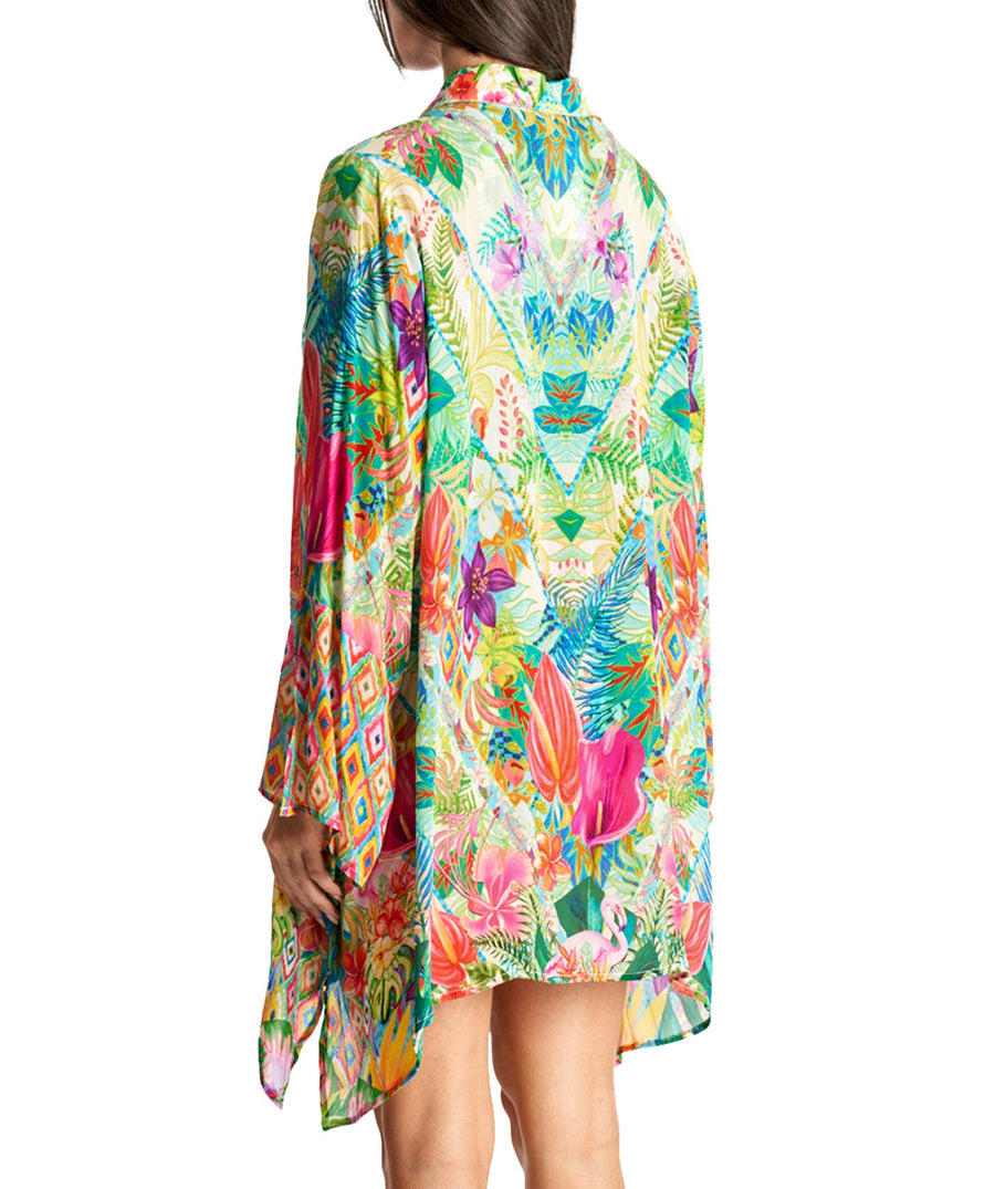 LA MODA Tropics Cover Up Shirt 24008 SRT