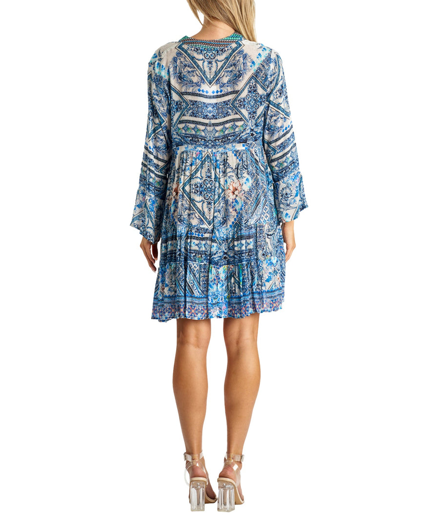 LA MODA Hempsted Mid Length Dress 24018 GK