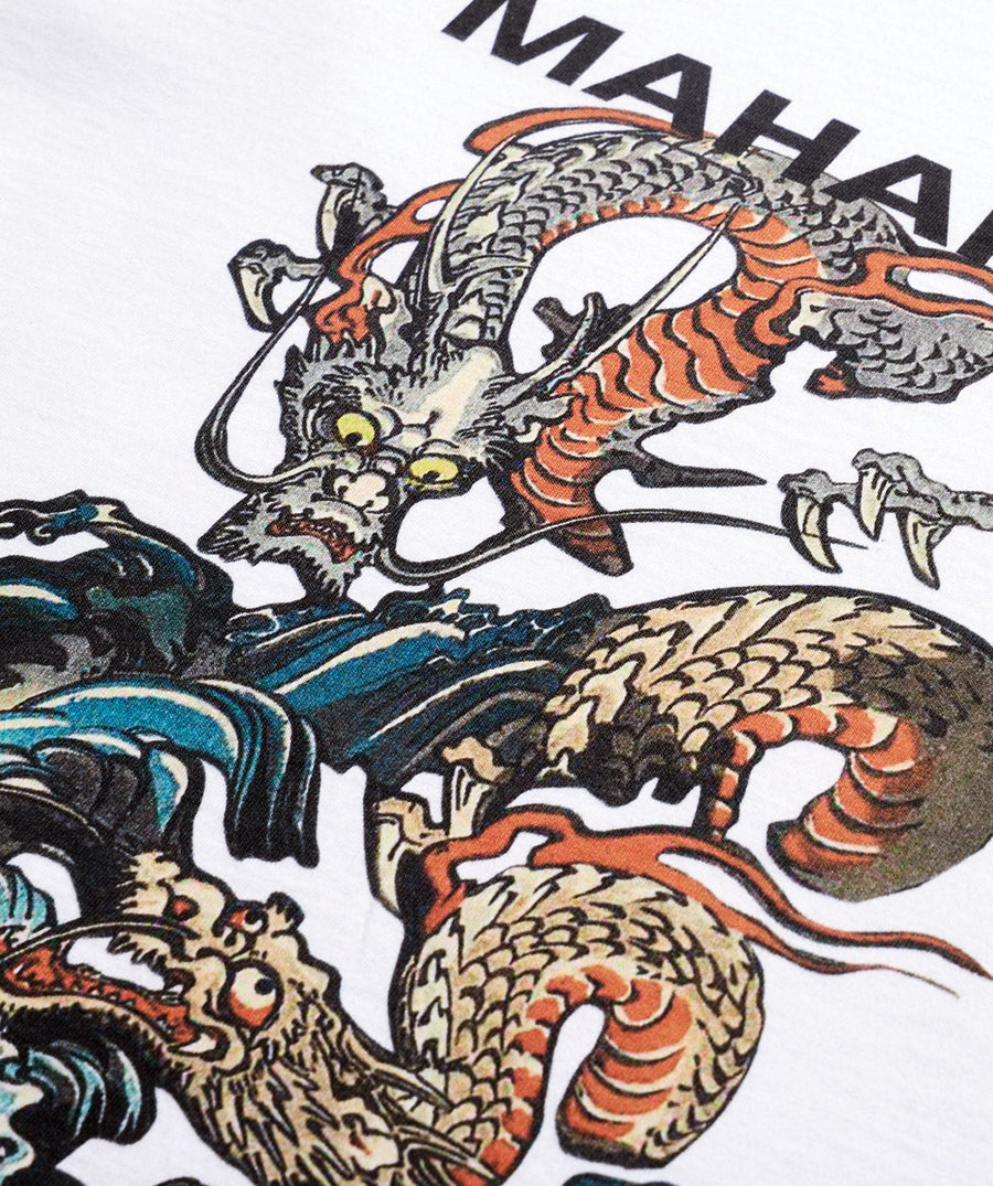 MAHARISHI Double Dragons Organic T-Shirt 302MH1080
