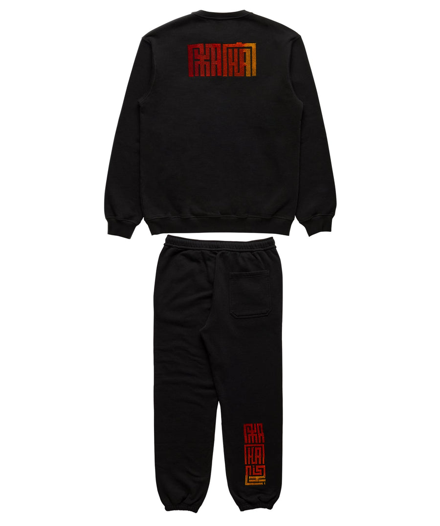 MAHARISHI Hikeshi Embroidered Tracksuit 350MH1084/301MH1082