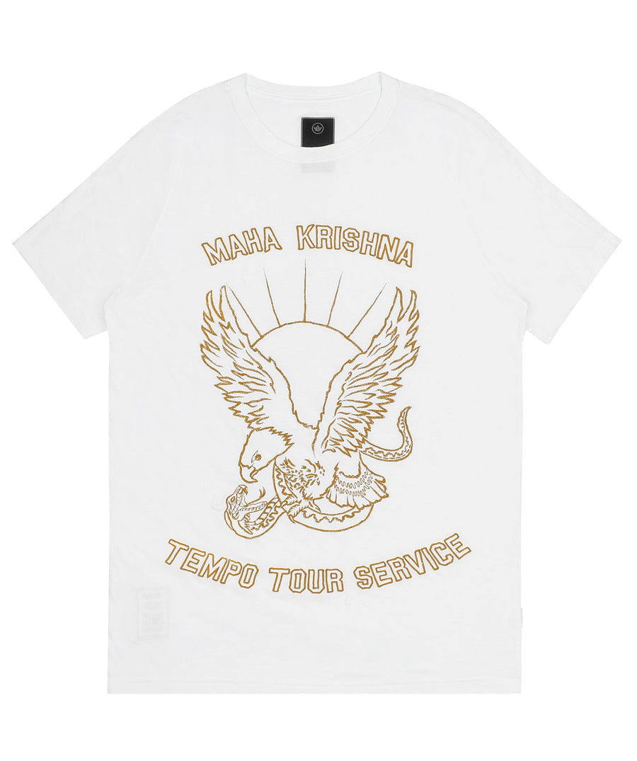 MAHARISHI Tempo Eagle Embroidered Tee 302MH7320