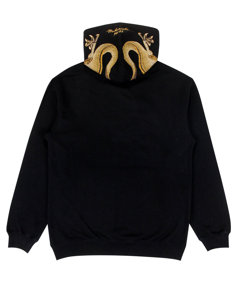 MAHARISHI  Dragon Embroidered Hooded Sweat 350MH4212