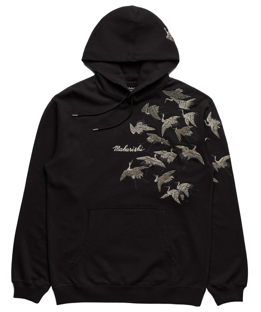 MAHARISHI Peace Cranes Hooded Sweater 350MH4506