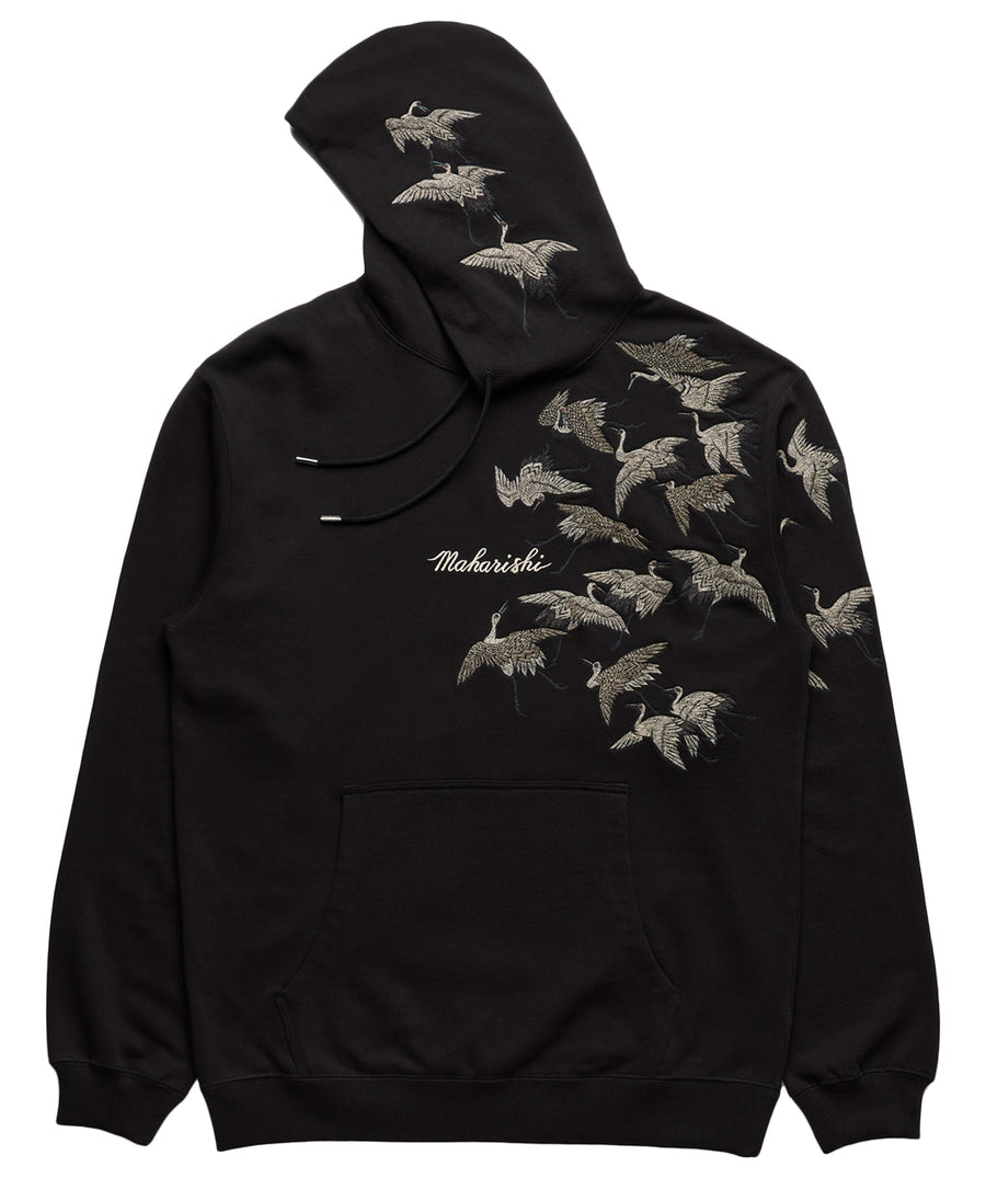 MAHARISHI Peace Cranes Hooded Sweater 350MH4506