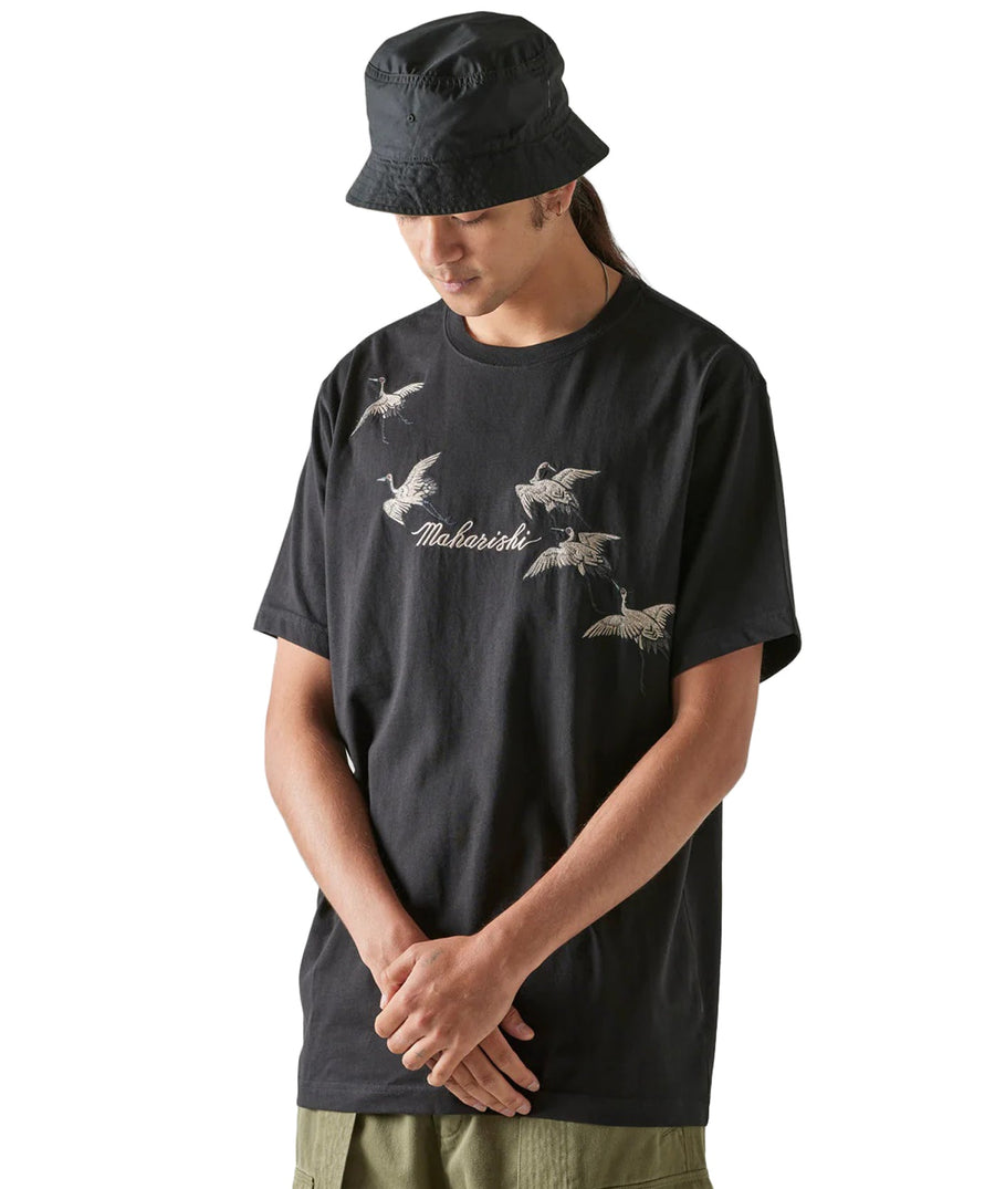 MAHARISHI Flying Peace Cranes T-Shirt 302MH4507