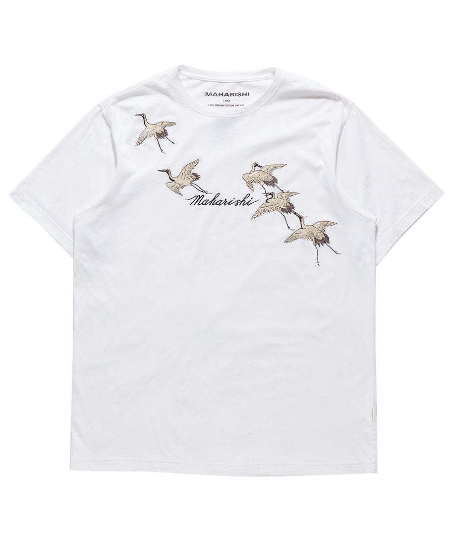 MAHARISHI Flying Peace Cranes T-Shirt 302MH4507