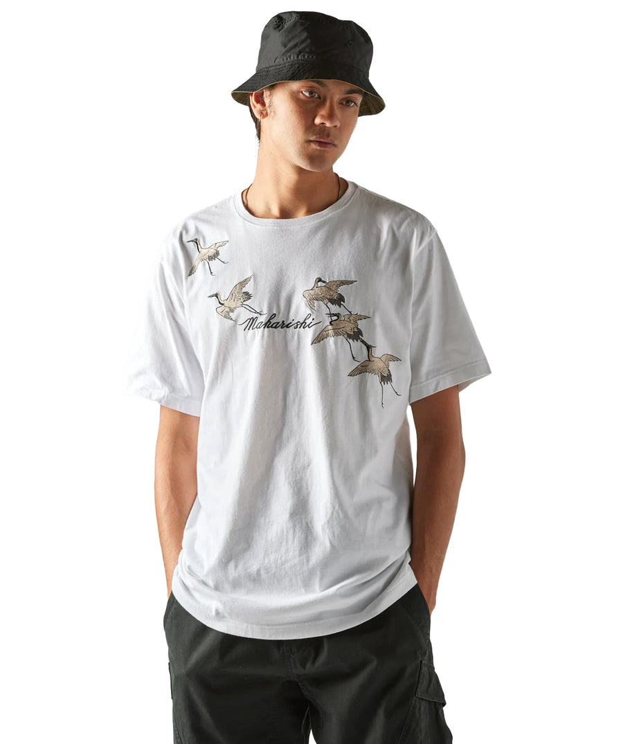 MAHARISHI Flying Peace Cranes T-Shirt 302MH4507