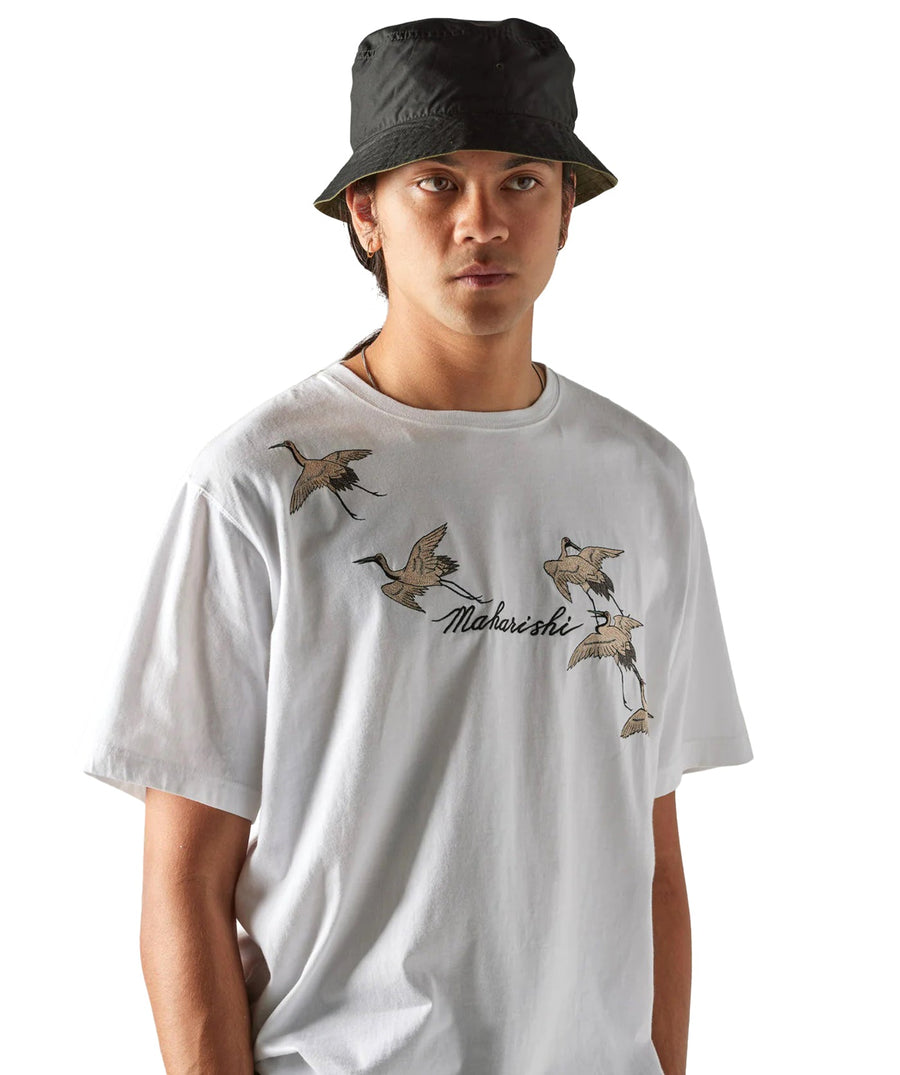 MAHARISHI Flying Peace Cranes T-Shirt 302MH4507