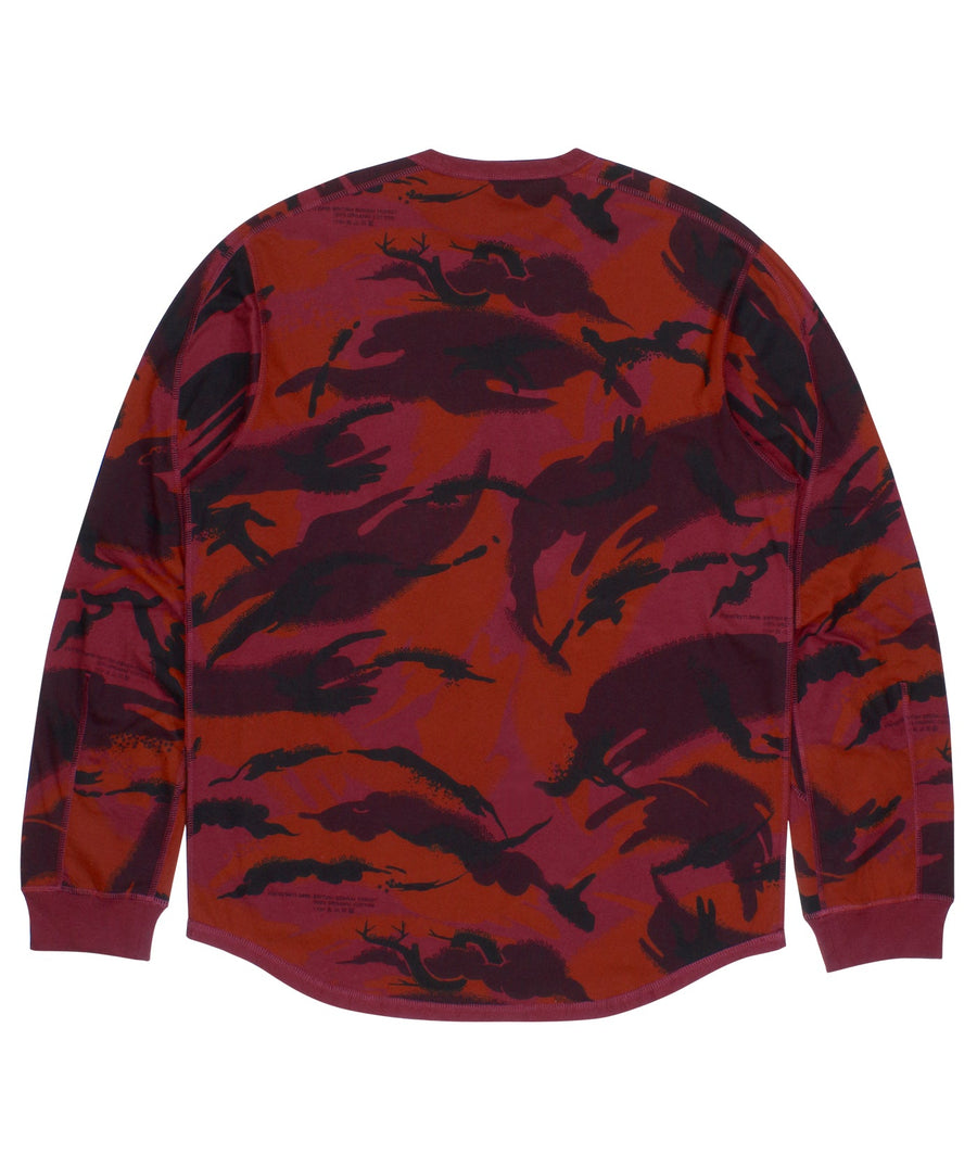 MAHARISHI Reversible Camo Longsleeve T-Shirt 302MH8209