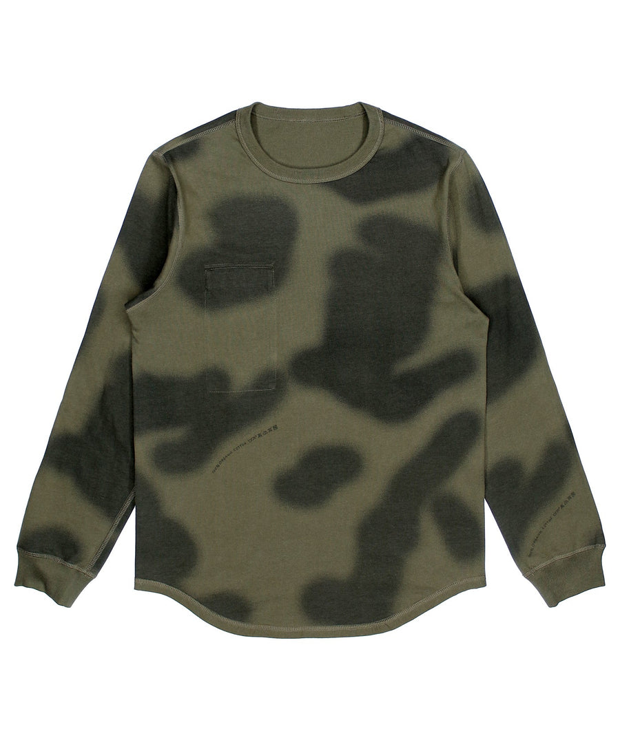 MAHARISHI Reversible Camo Longsleeve T-Shirt 302MH8618