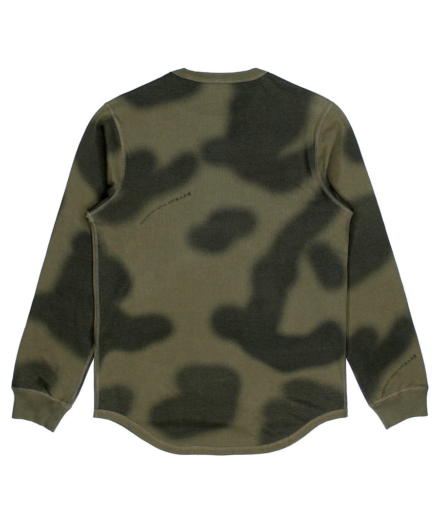 MAHARISHI Reversible Camo Longsleeve T-Shirt 302MH8618