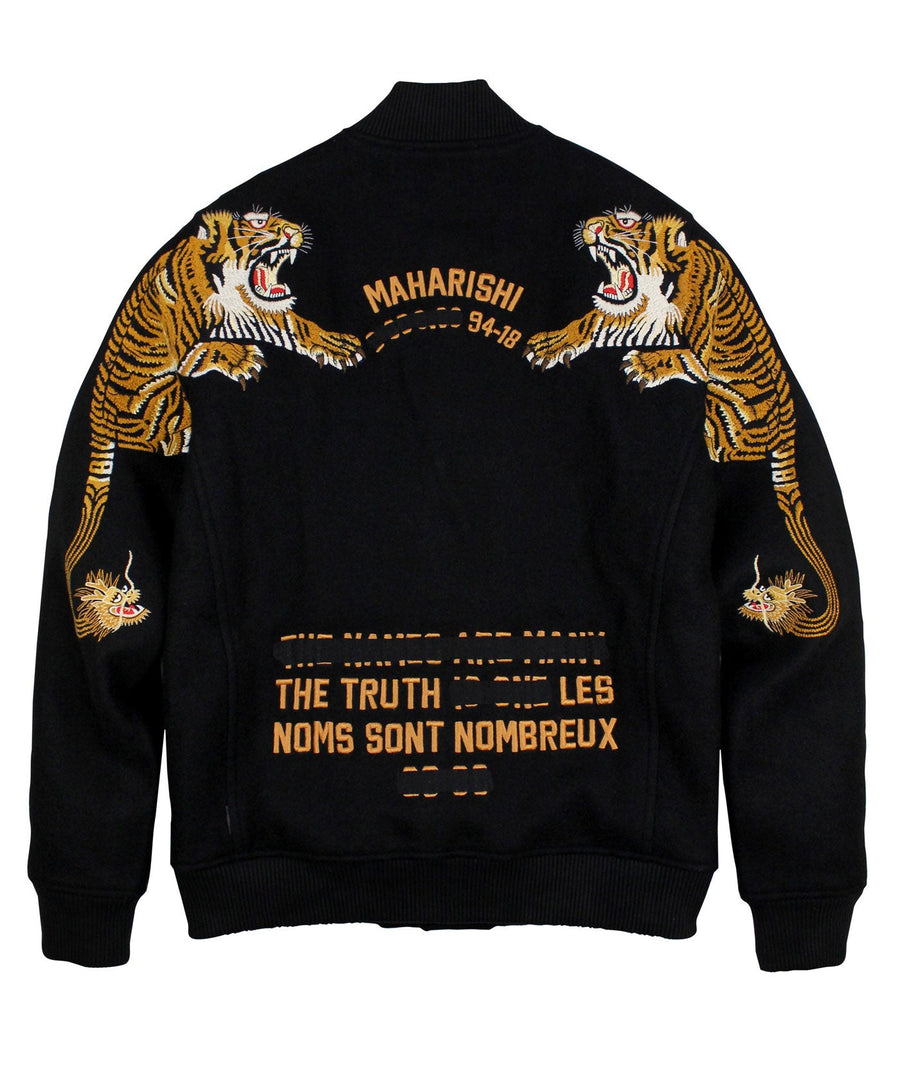 MAHARISHI  Tiger Style Wool Tour Jacket 307MH7057