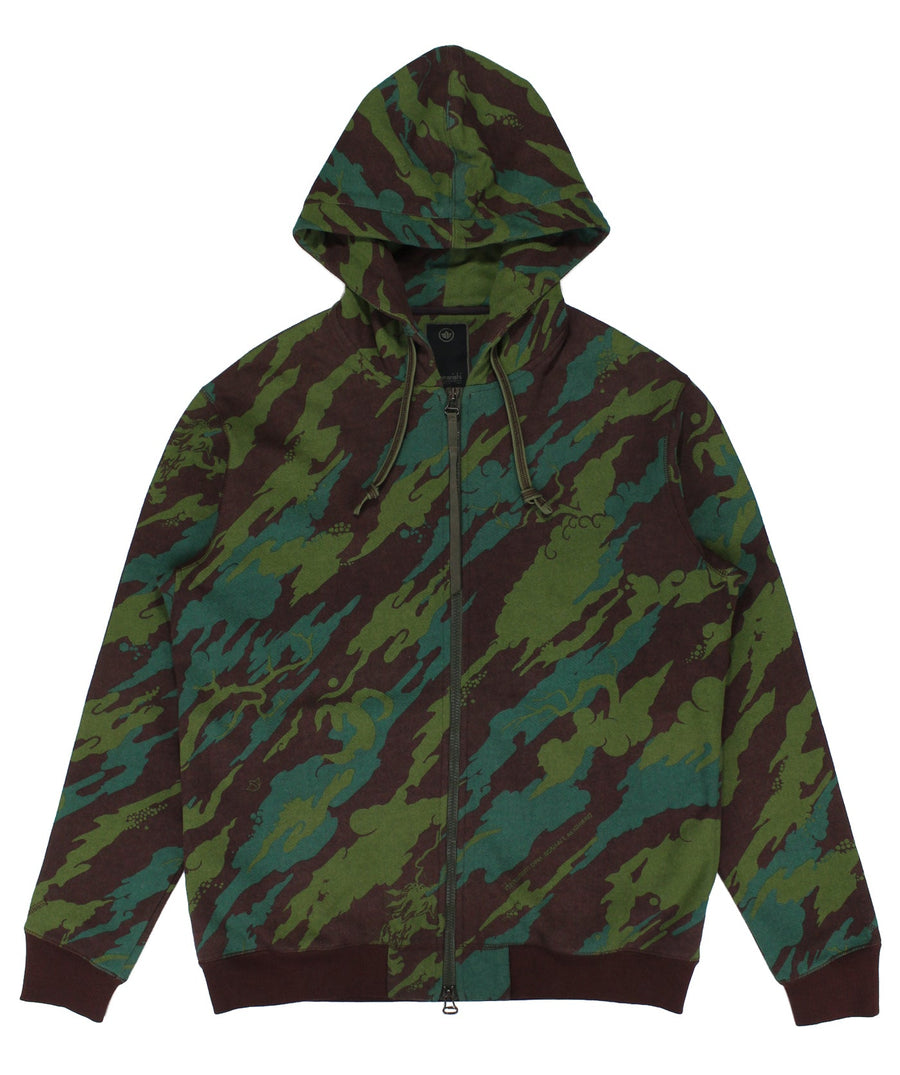 MAHARISHI  Camouflage Bonsai Hoodie 350MH7162