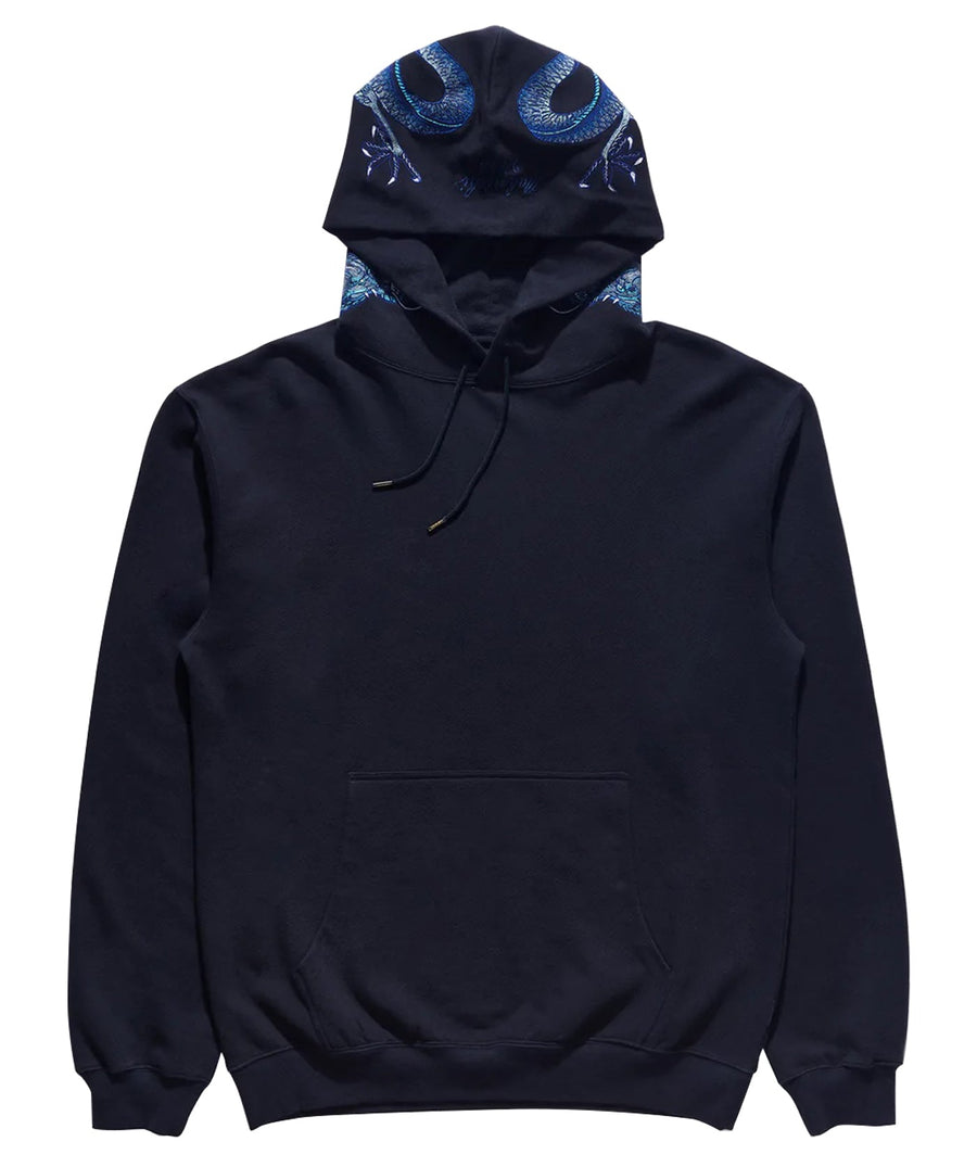 MAHARISHI  Dragon Embroidered Hooded Sweat 350MH4212