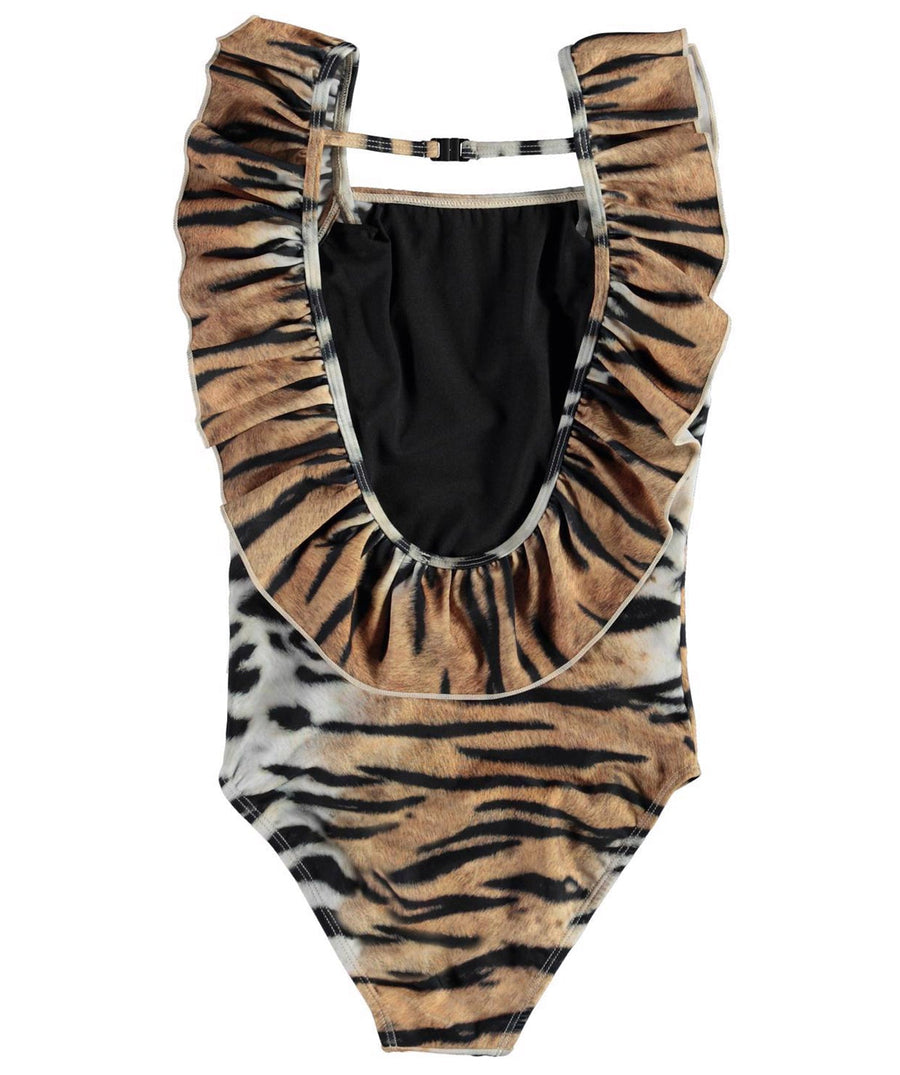 MOLO  Tiger Stripes Nathalie One Piece Swimsuit 8S22P507