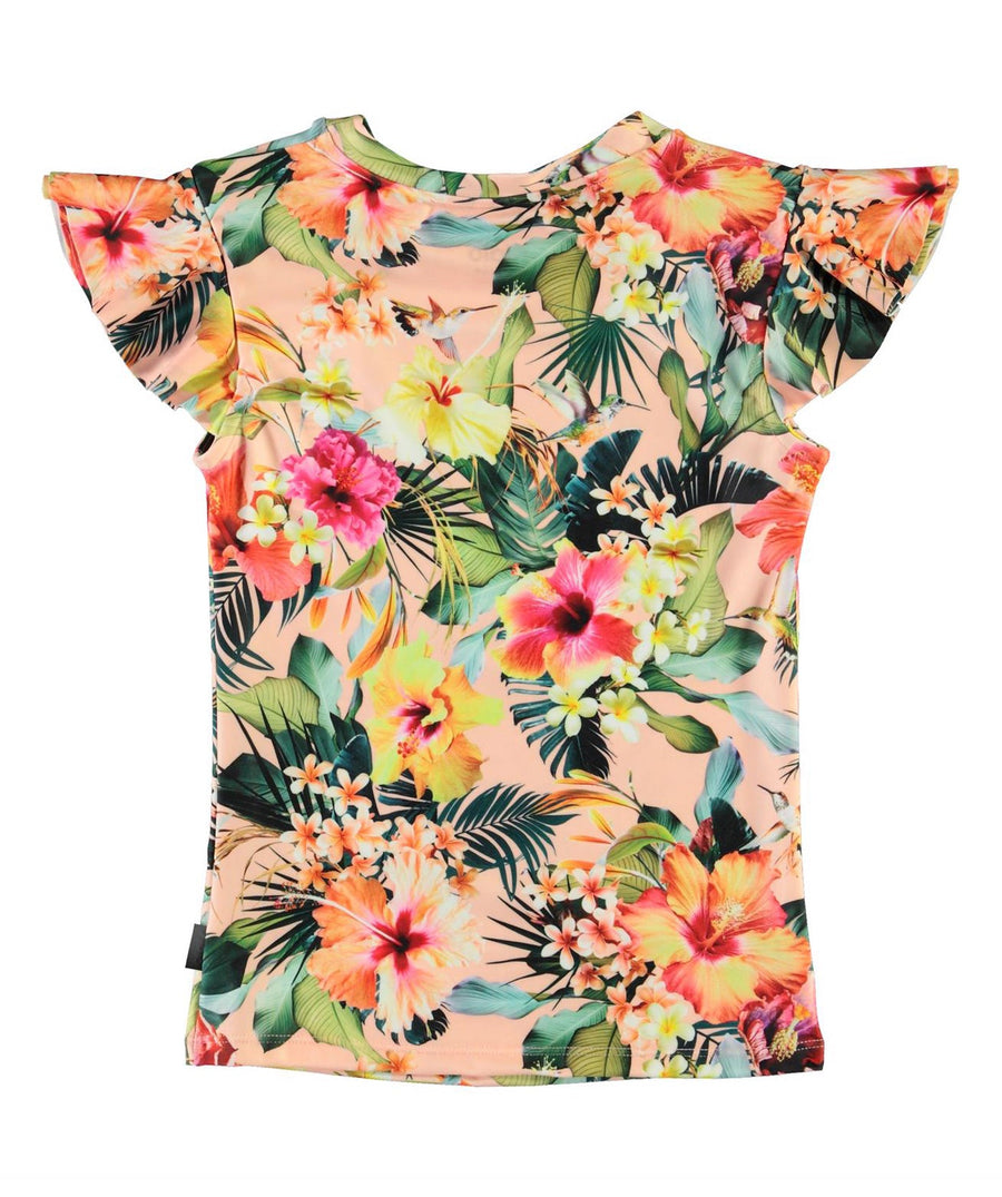 MOLO  Hawaiian Flowers Neona Rashguard 8S21P203