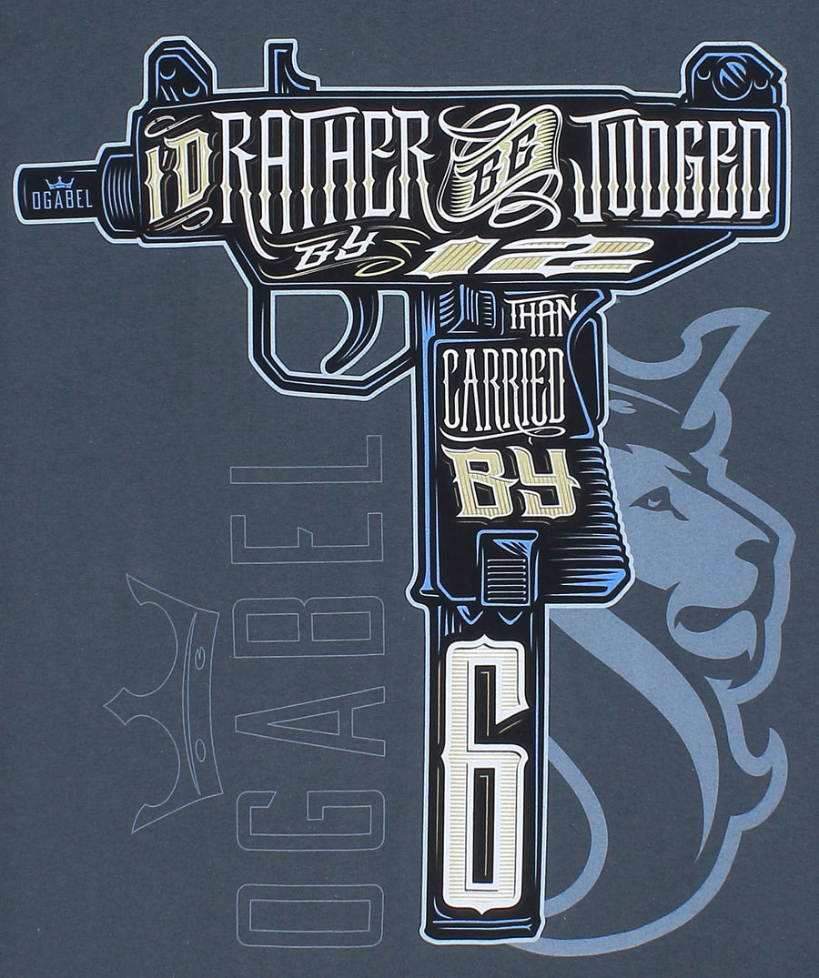 OGABEL Judged Uzi Graphic Tee A0308