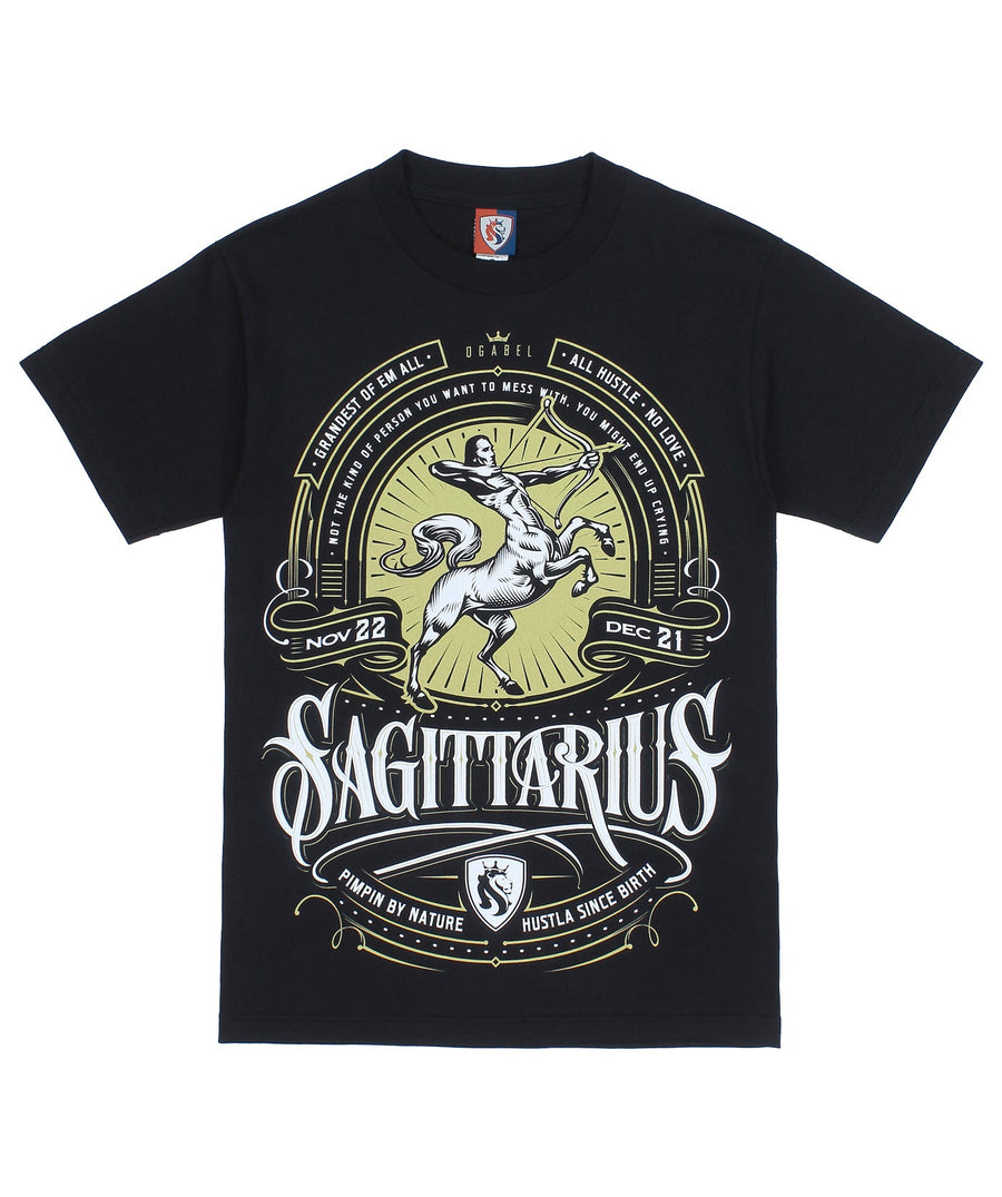 OGABEL Sagittarius Graphic Tee A0356