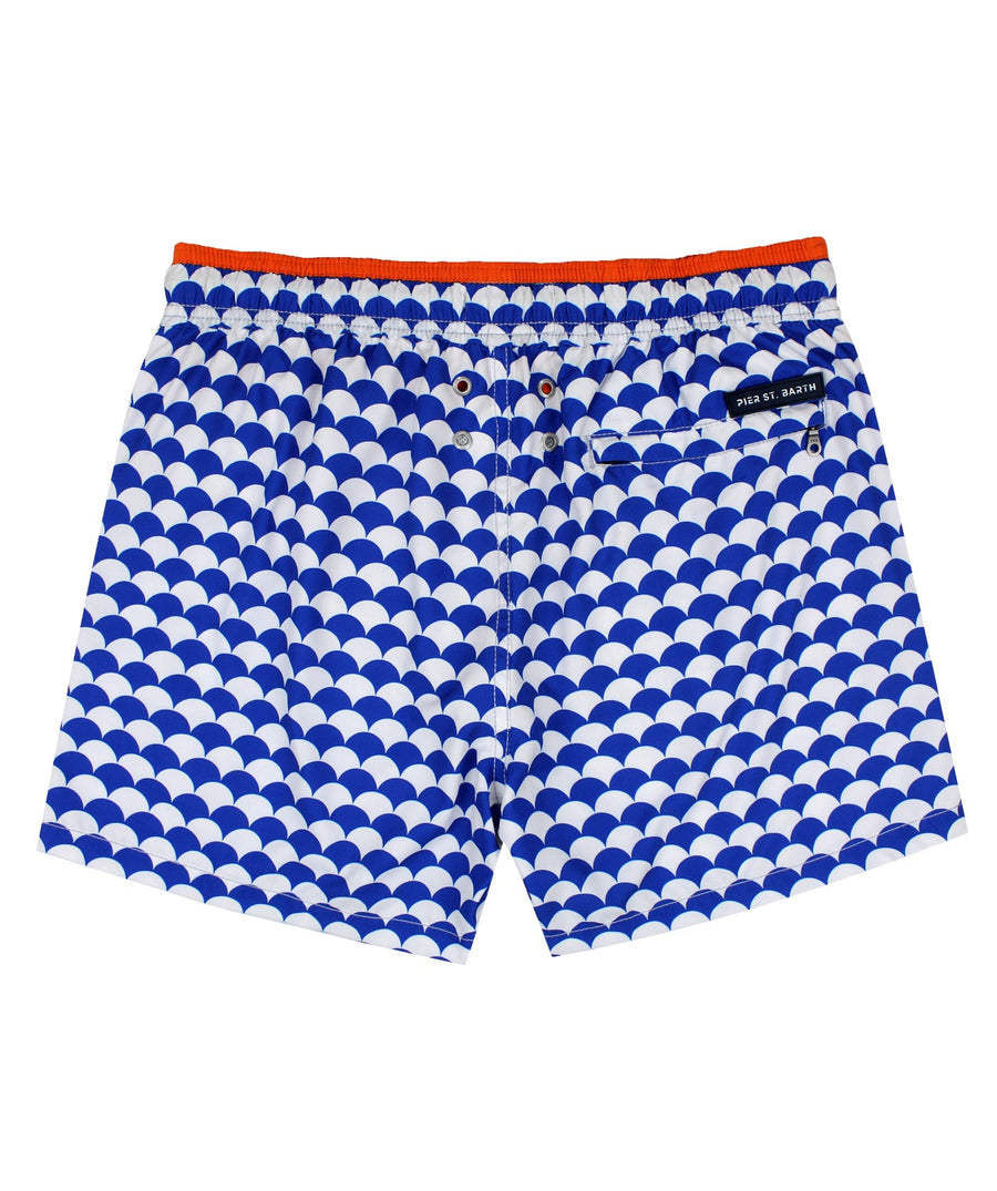 PIER ST BARTH  Scales Pier Swim Shorts PIER-SCALES