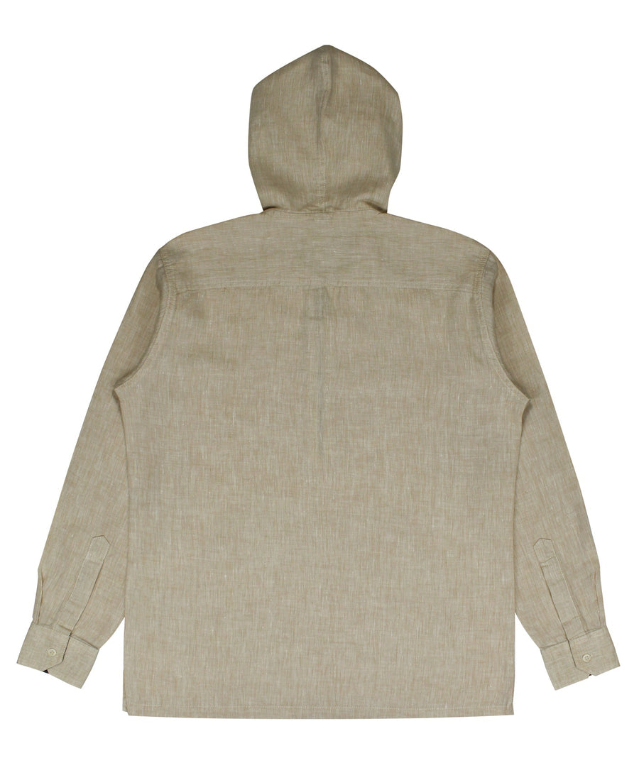 PIER ST BARTH  Long Beach Linen Shirt LONG BEACH
