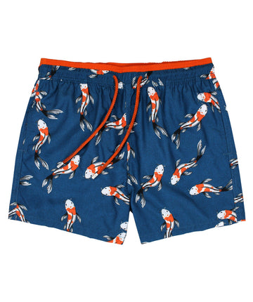 PIER ST BARTH  Koi Pier Swim Shorts PIER-KOI