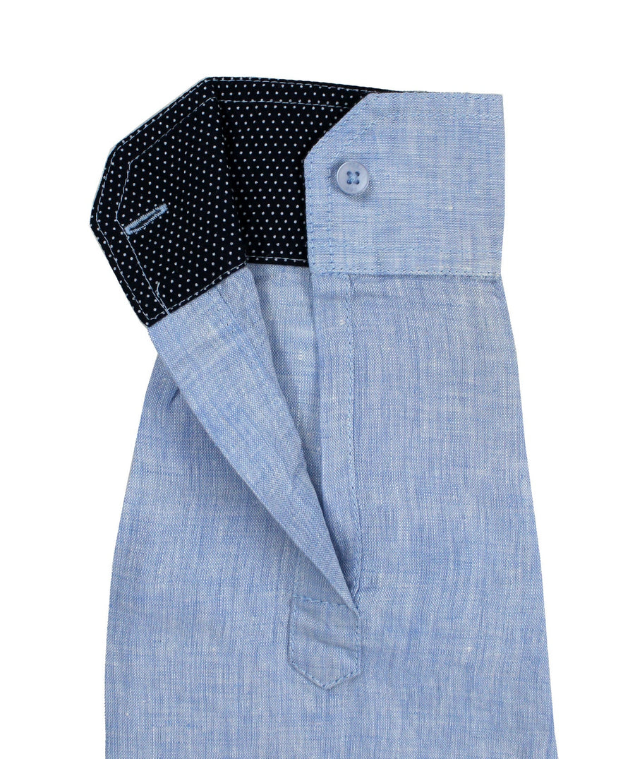 PIER ST BARTH  Long Beach Linen Shirt LONG BEACH