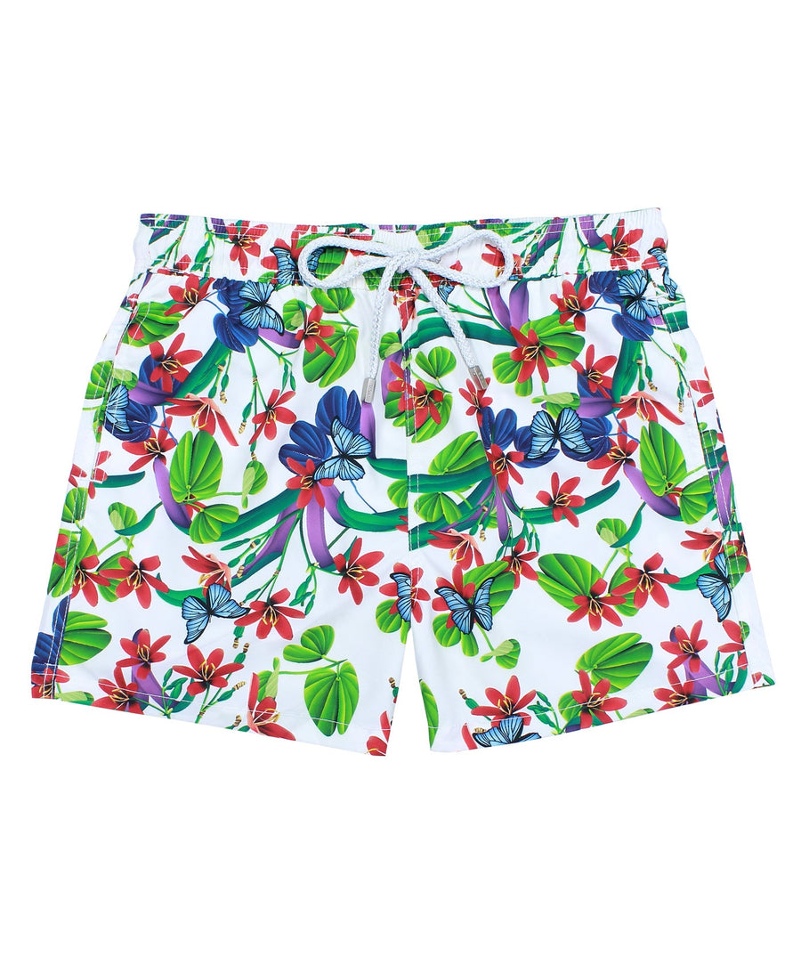 PIER ST BARTH  Mystical Blossom Pier Swim Shorts PIER-MYSTICAL BLOSSOM 3