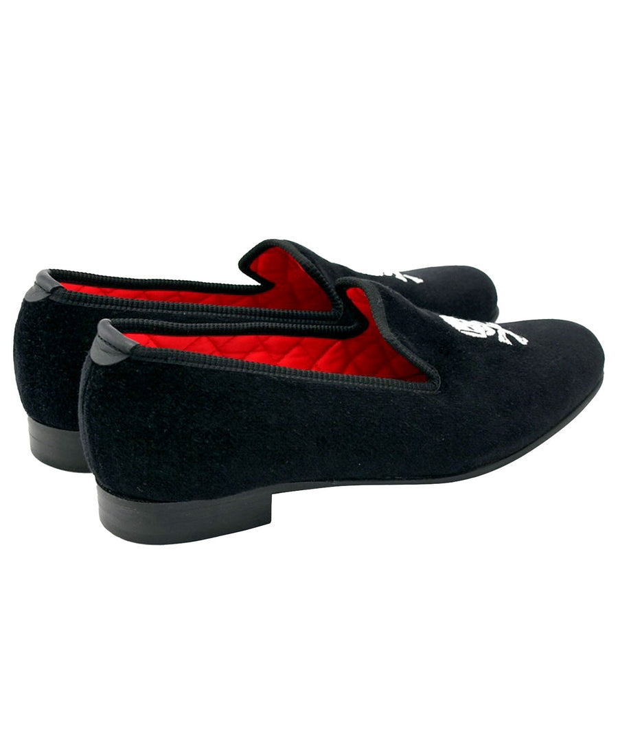 MATTHEW COOKSON  Pirate Velvet Slippers 120MTWPIRATE