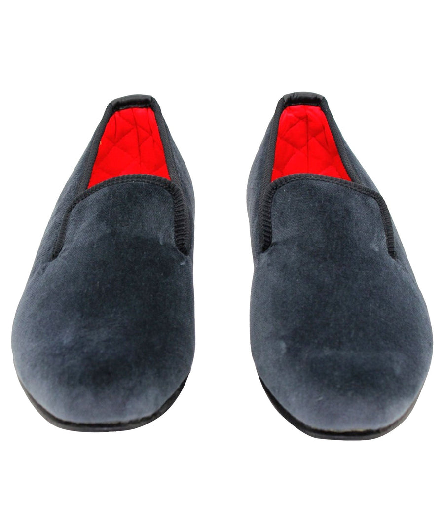 MATTHEW COOKSON  Classic Velvet Slippers 120MTWPLN