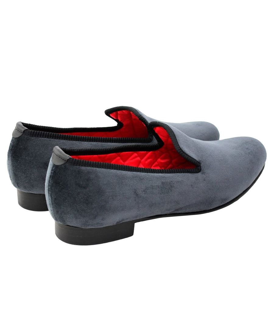 MATTHEW COOKSON  Classic Velvet Slippers 120MTWPLN