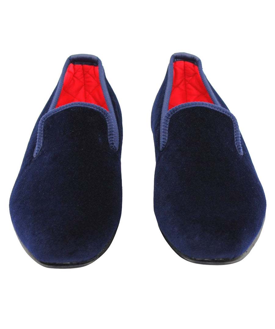 MATTHEW COOKSON  Classic Velvet Slippers 120MTWPLN
