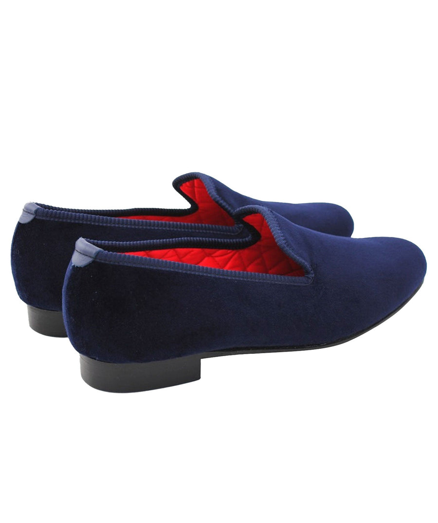 MATTHEW COOKSON  Classic Velvet Slippers 120MTWPLN