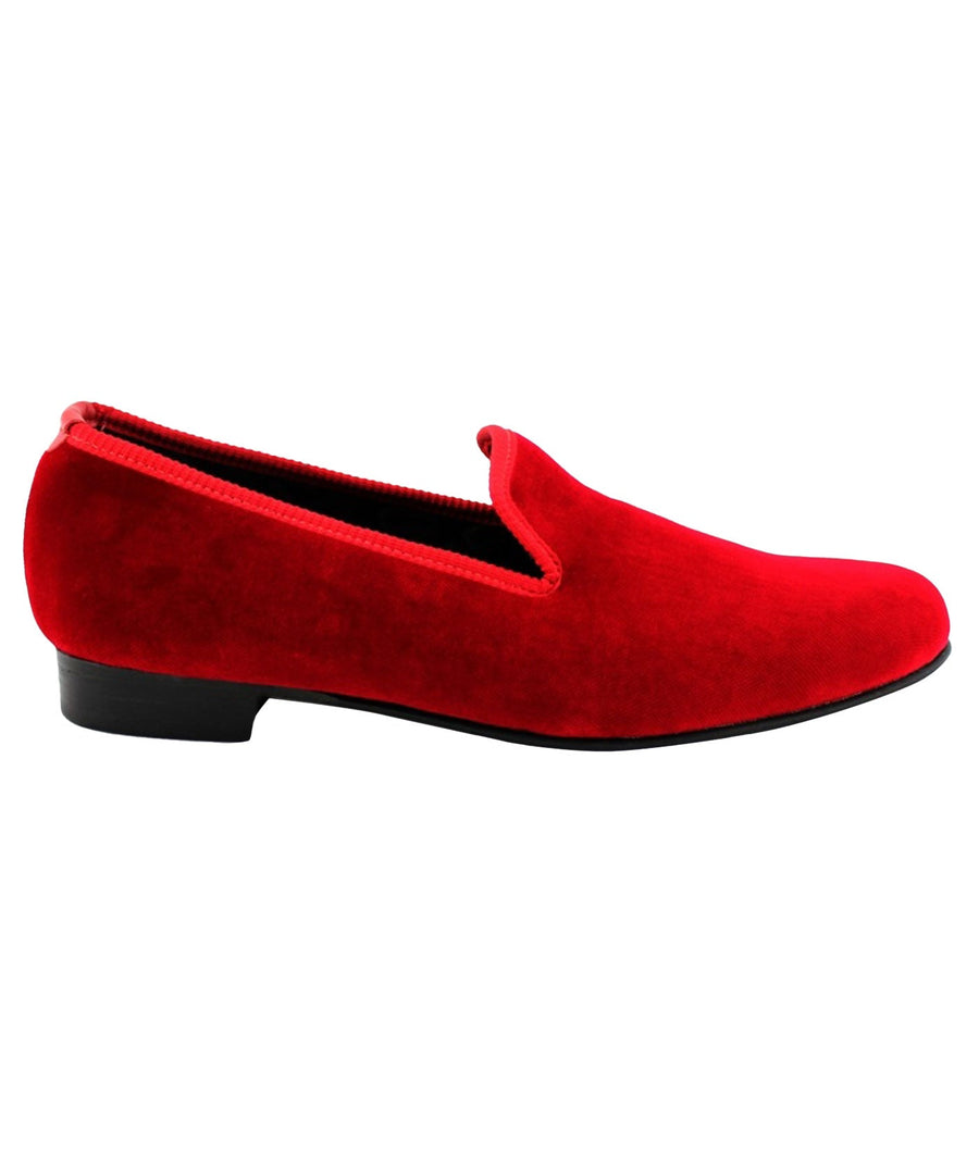 MATTHEW COOKSON  Classic Velvet Slippers 120MTWPLN