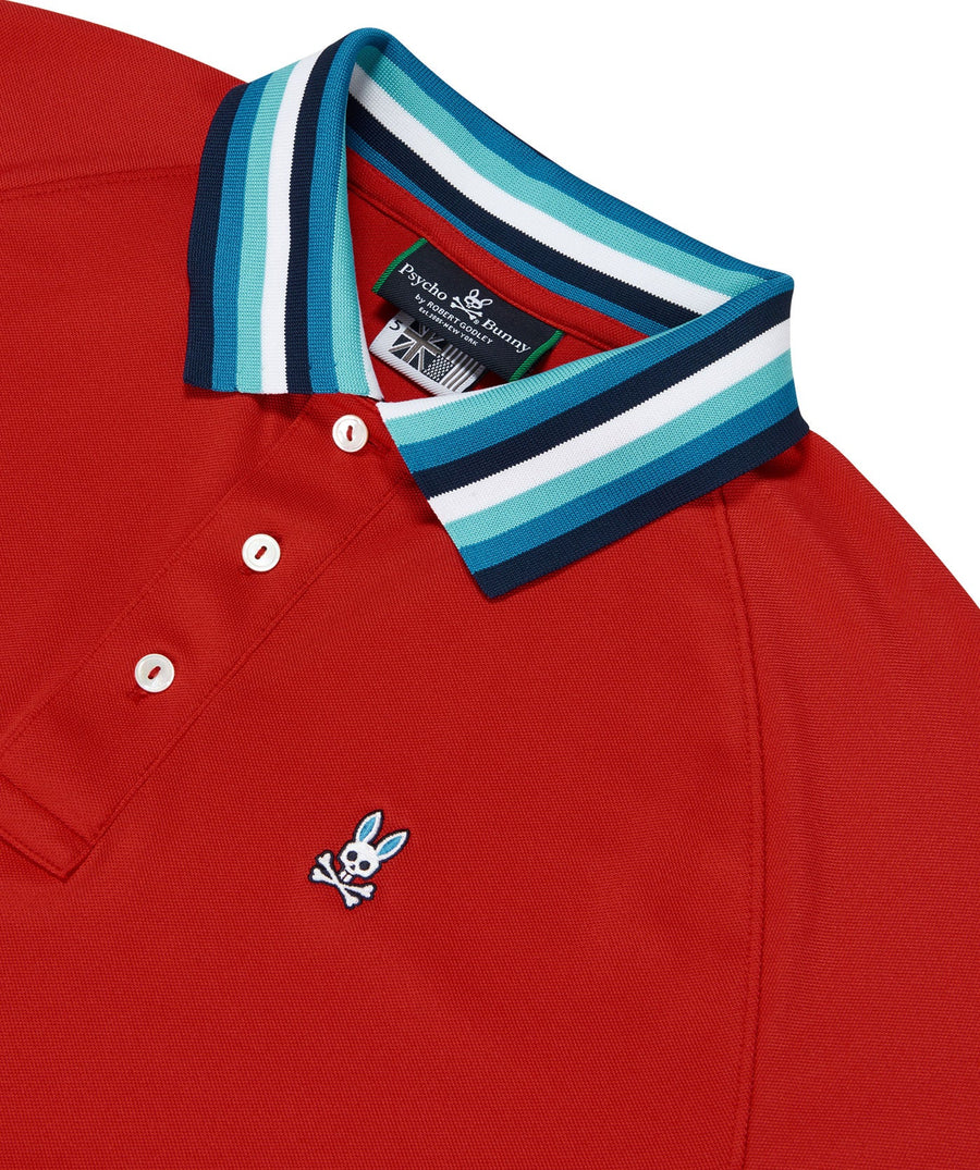 PSYCHO BUNNY  Longmore Sport Polo B6K542G1PB