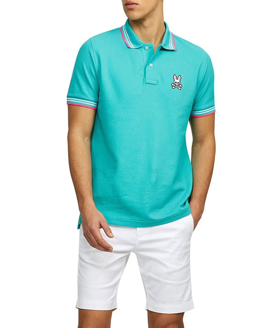 PSYCHO BUNNY  Chalton Polo B6K708J1PC