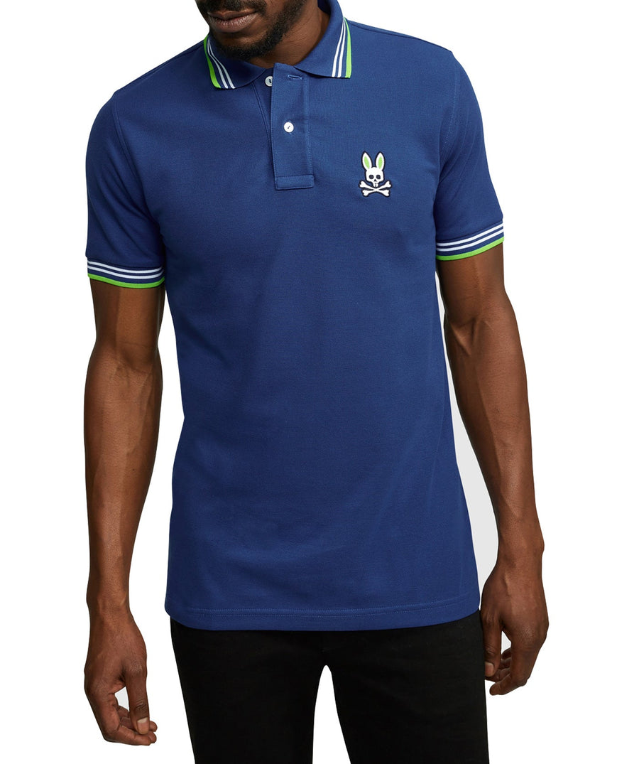 PSYCHO BUNNY  Chalton Polo B6K708J1PC