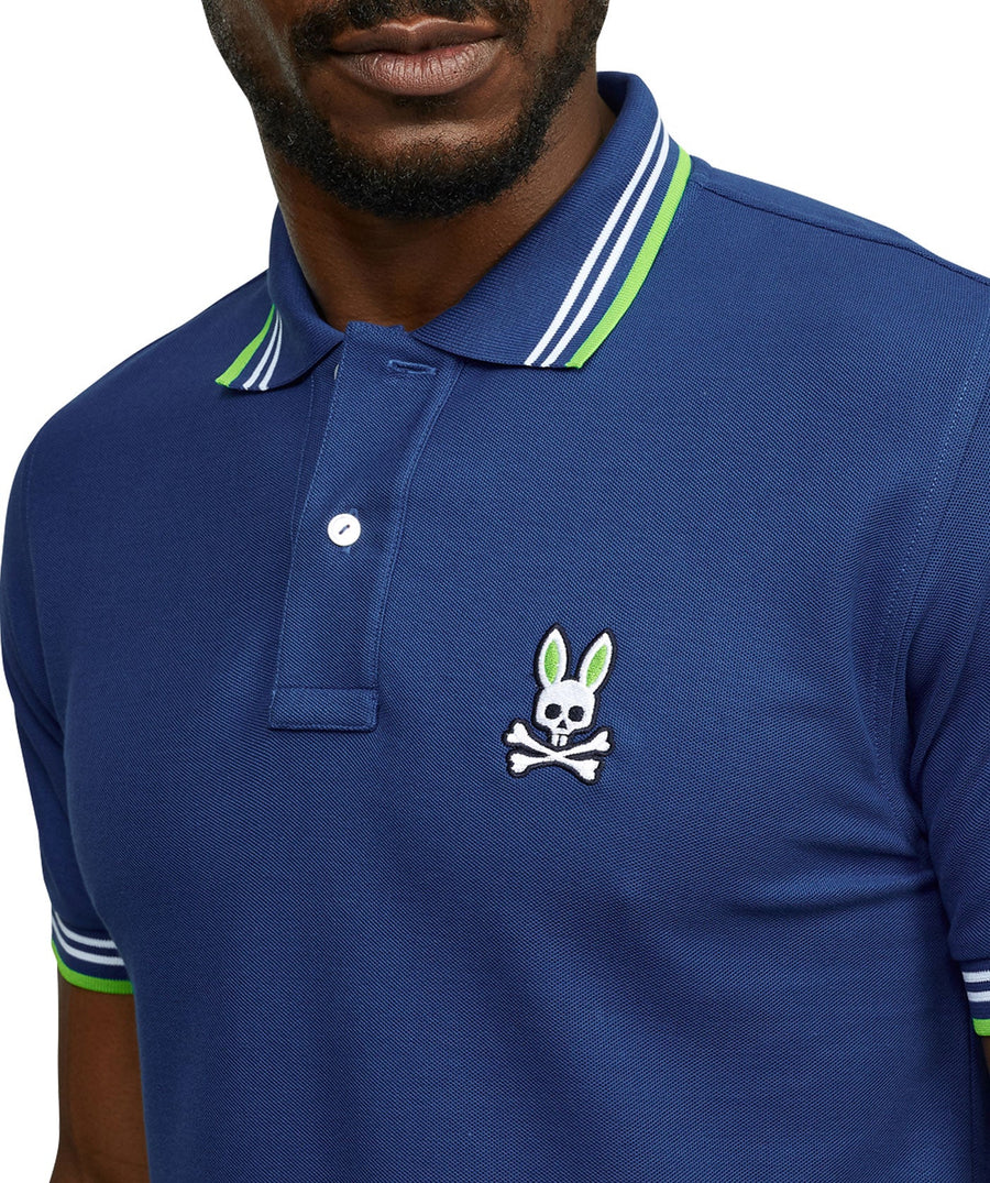 PSYCHO BUNNY  Chalton Polo B6K708J1PC