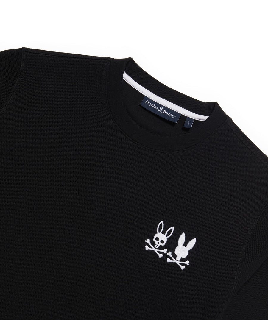PSYCHO BUNNY  Kingwood Crew Sweatshirt B6S931Y1FT