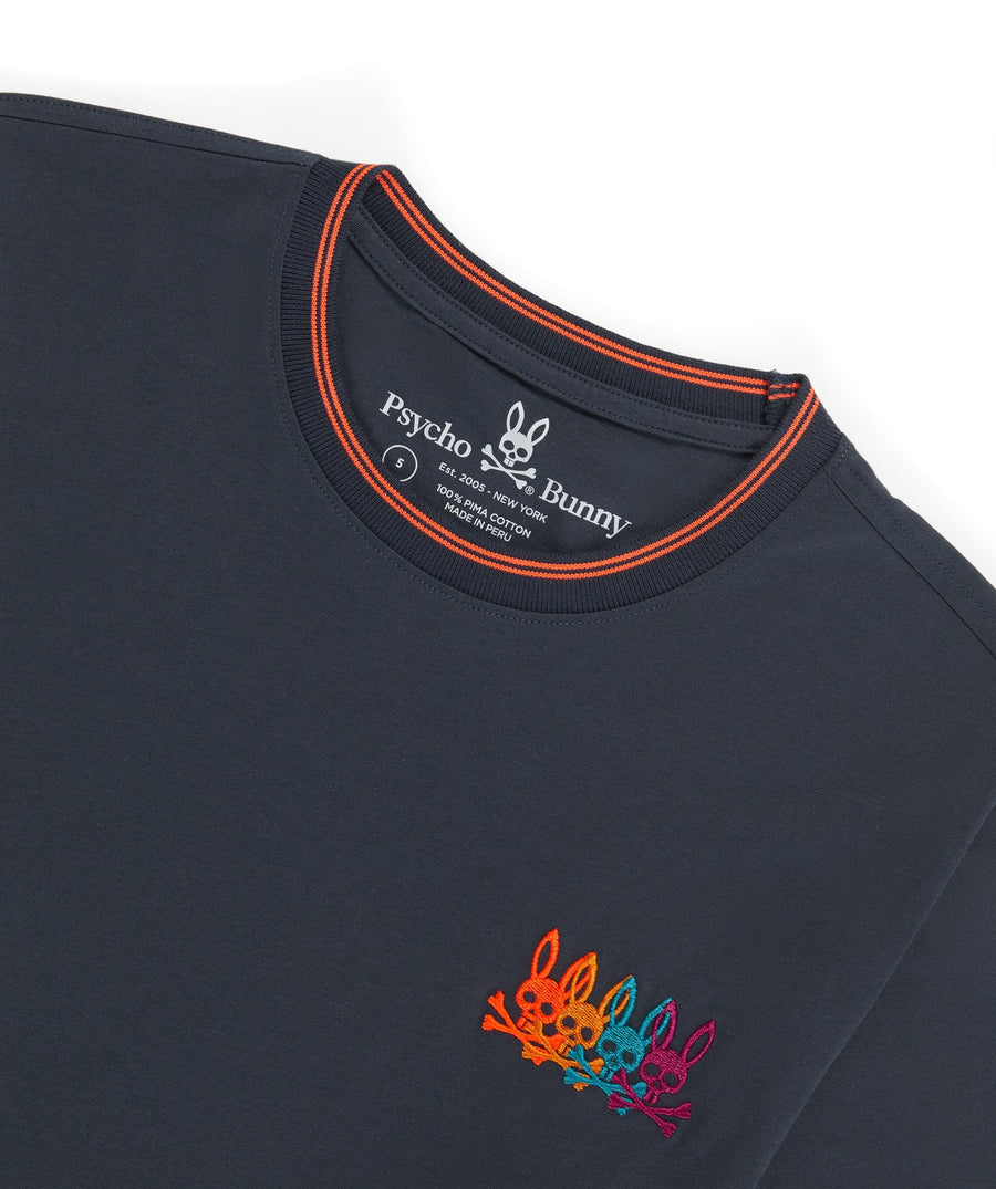 PSYCHO BUNNY  Lafayette Long Sleeve Tee B6T965U1PC