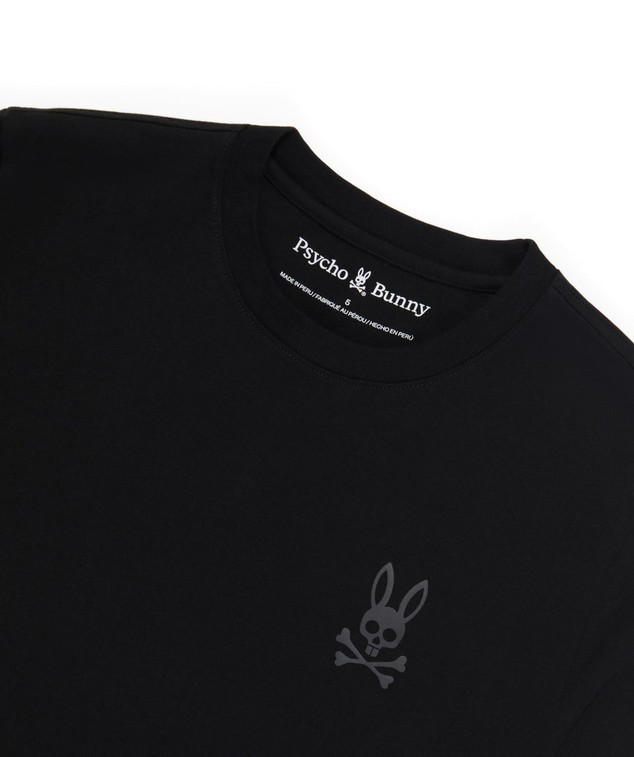 PSYCHO BUNNY Crosby Reflective Print Graphic Tee B6U104Y1PC