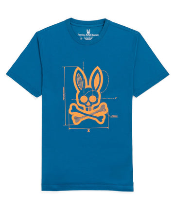 PSYCHO BUNNY  Depoe Graphic T-Shirt B6U115W1PC