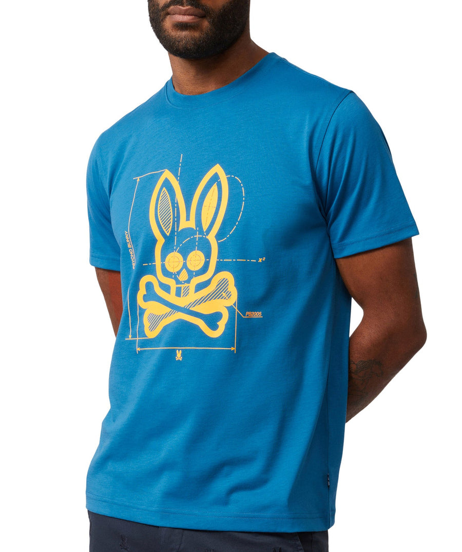 PSYCHO BUNNY  Depoe Graphic T-Shirt B6U115W1PC