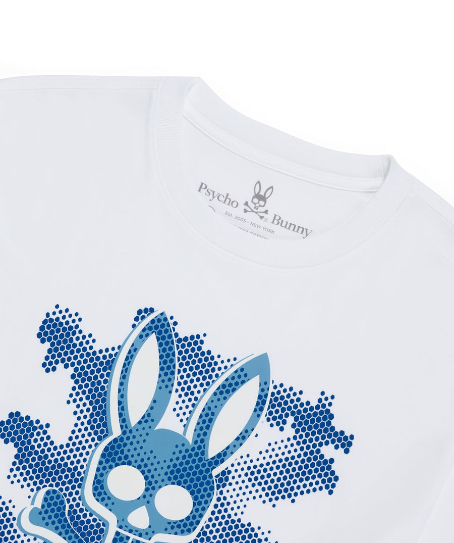 PSYCHO BUNNY  Rockaway Graphic T-Shirt B6U116W1PC